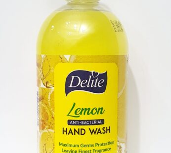 Delite l Anti-bacterial Hand Wash l LEMON l