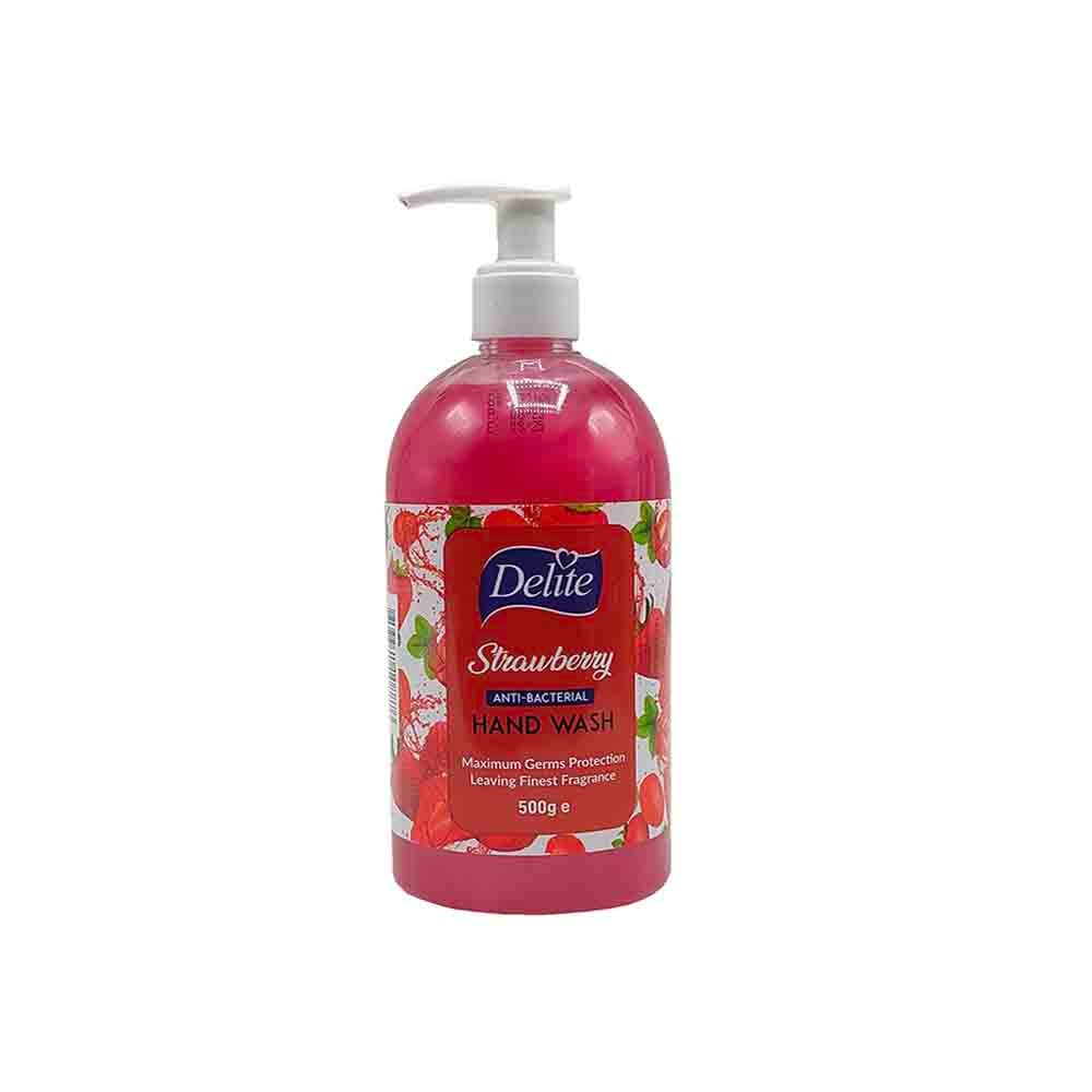 Delite l Anti-bacterial Hand Wash lStrawberyl