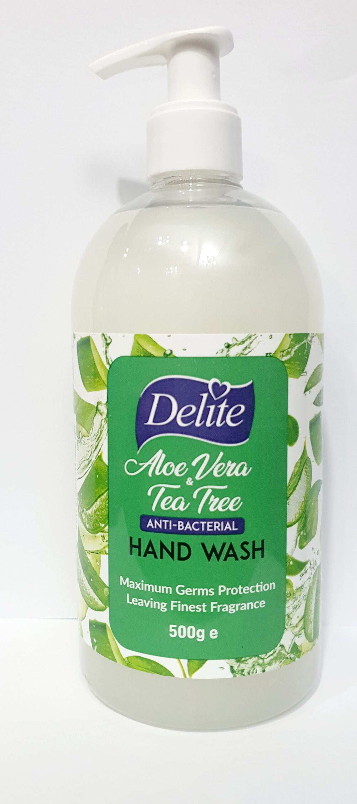 Delite l Anti-bacterial Hand Wash l ALOE VERA